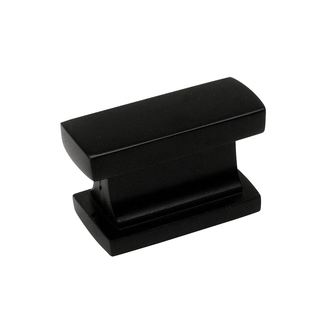 Contemporary Knob Flat Black