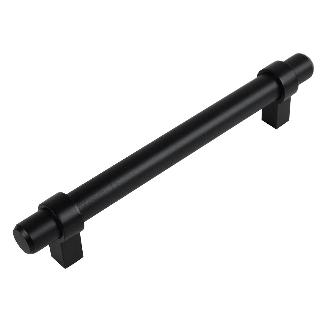 Euro Style Handle Flat Black