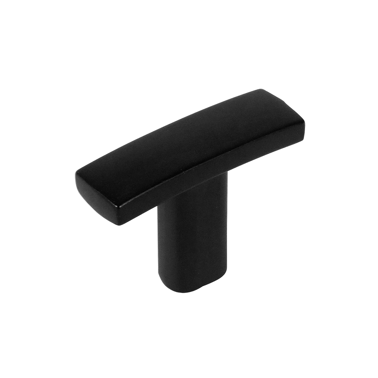 Subtle Arch Knob in Flat Black